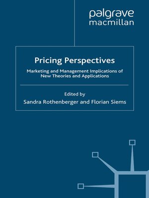 cover image of Pricing Perspectives